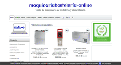 Desktop Screenshot of maquinariahosteleria-online.com